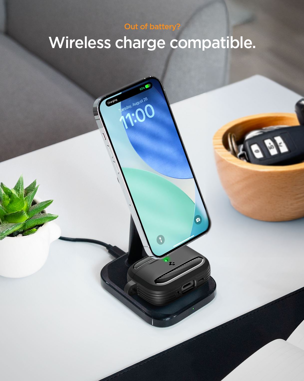 Spigen Rugged Armor, matte black - AirPods Pro 3 (15)