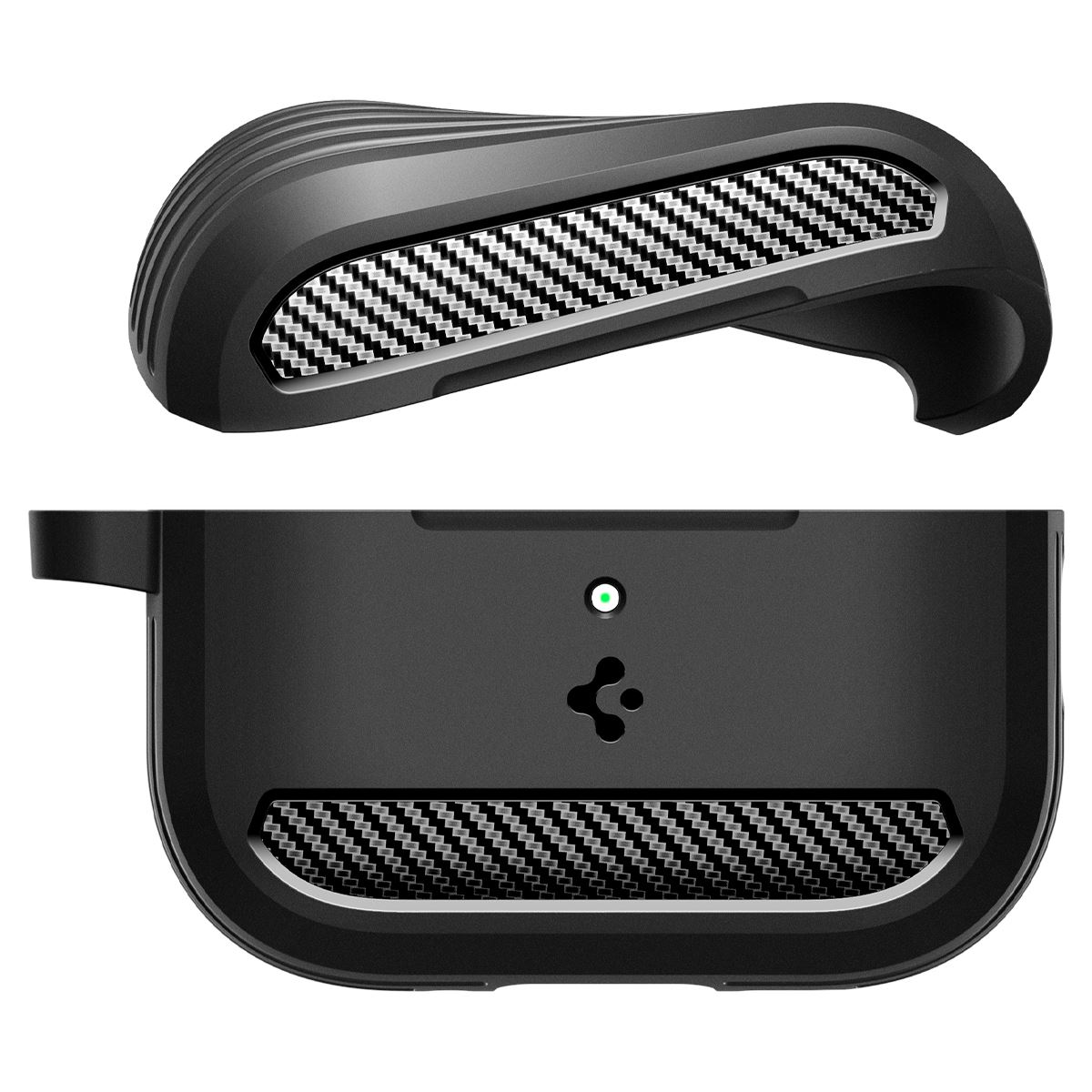 Spigen Rugged Armor, matte black - AirPods Pro 3 (4)
