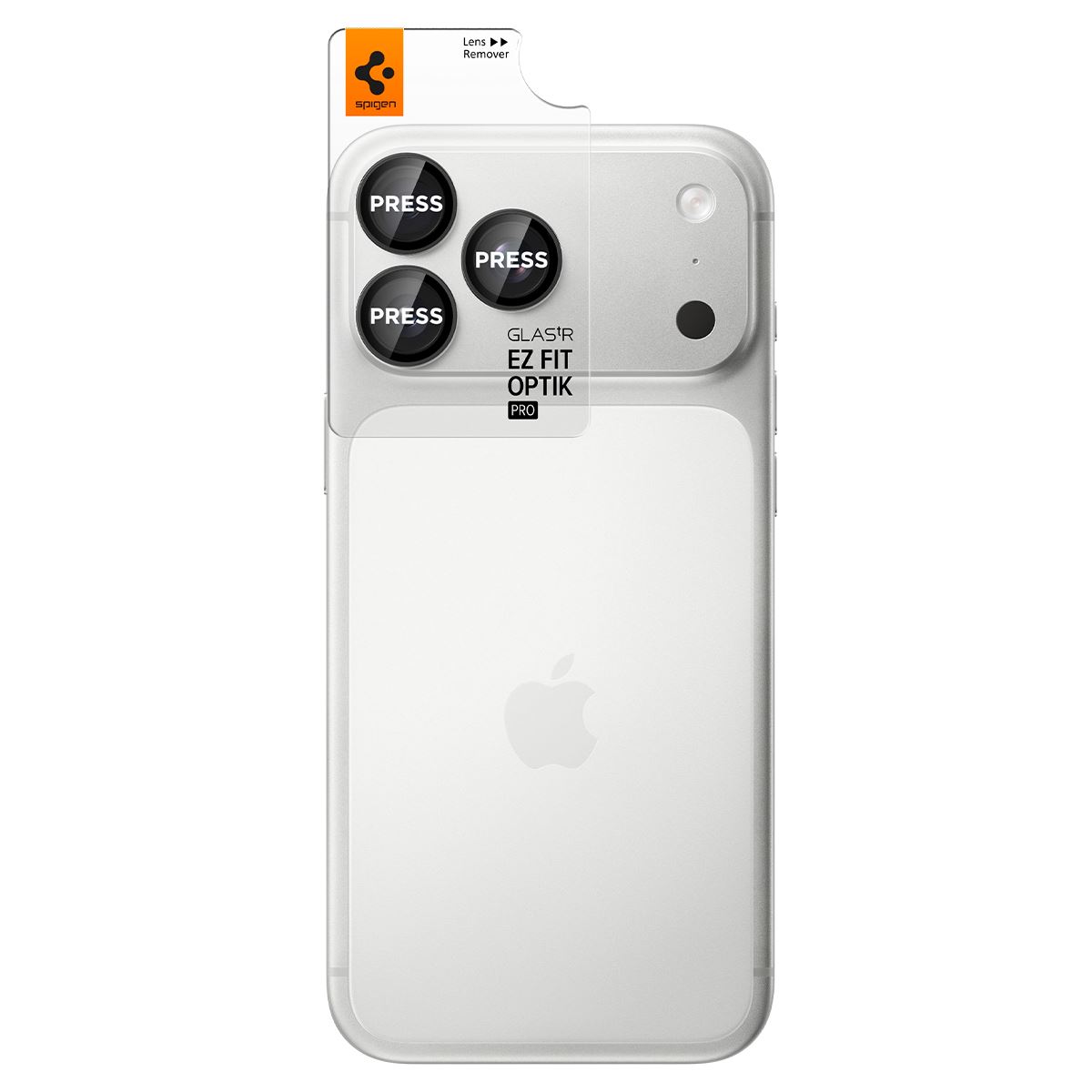 Spigen Glass tR EZ Fit Optik Pro 2 Pack, dark gray - iPhone 18 Pro Max/18 Pro (2)