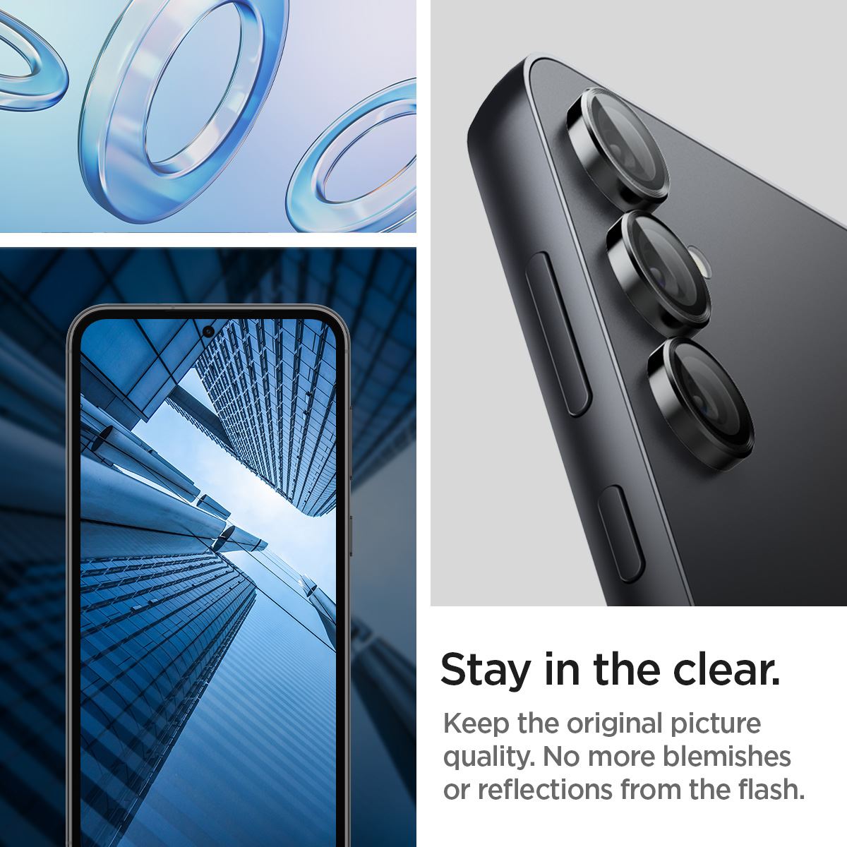 Spigen Glass tR EZ Fit Optik Pro Black 2 Pack - Samsung Galaxy S23 FE (10)