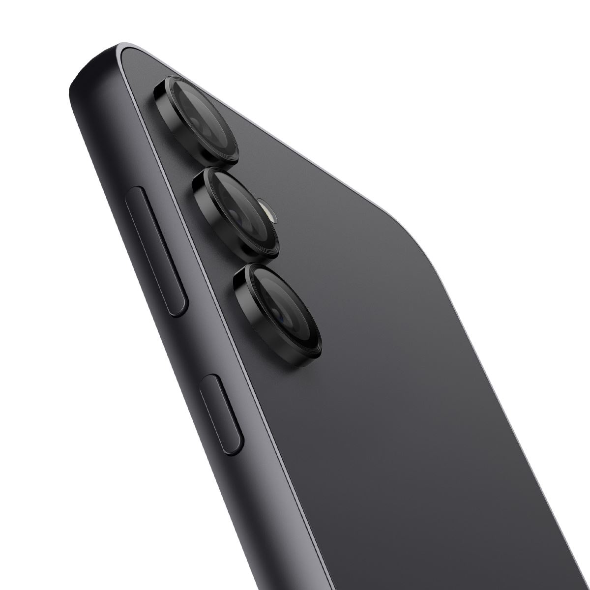 Spigen Glass tR EZ Fit Optik Pro Black 2 Pack - Samsung Galaxy S23 FE (3)