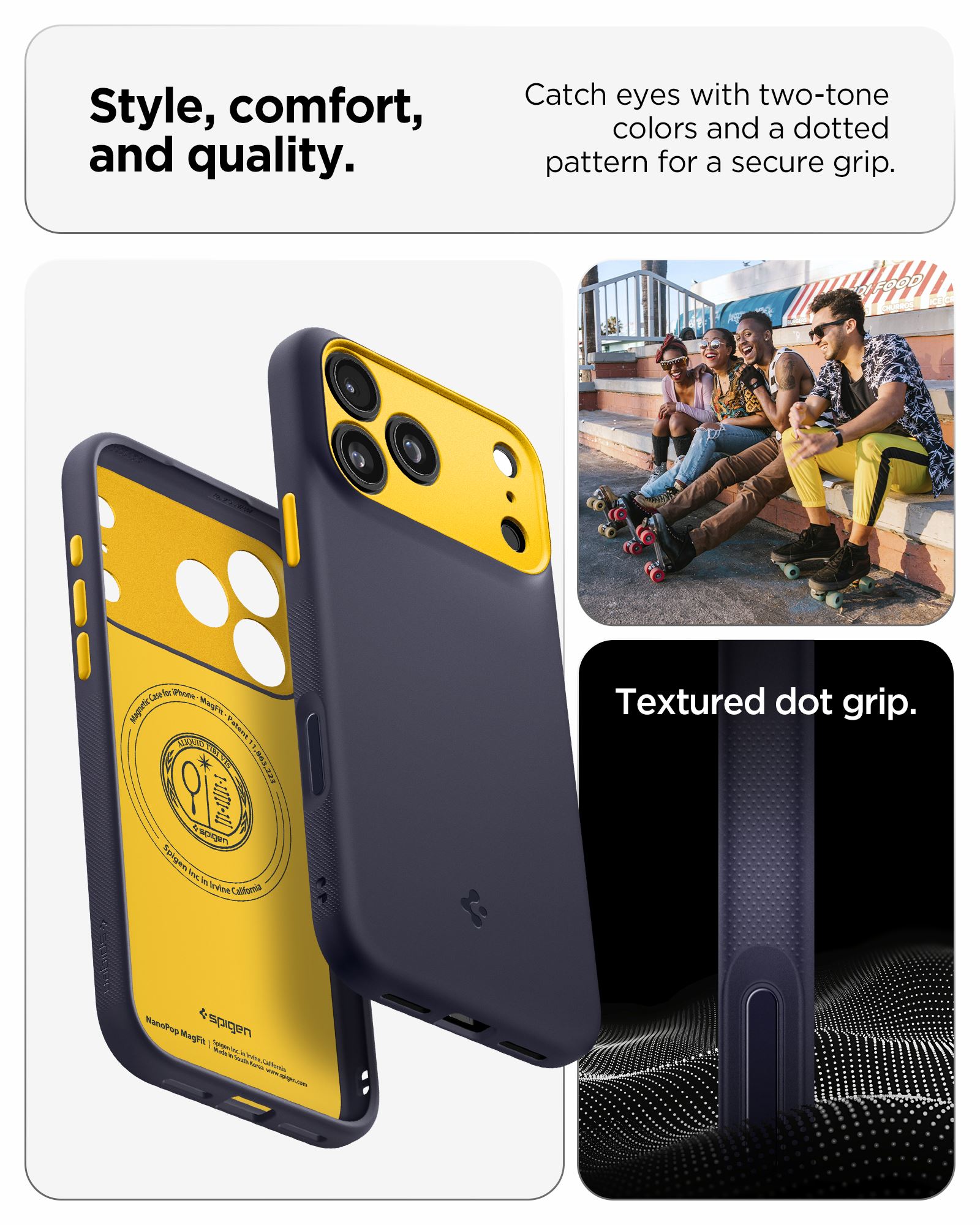 Spigen Nano Pop MagSafe, blueberry navy - iPhone 17 Pro Max (12)