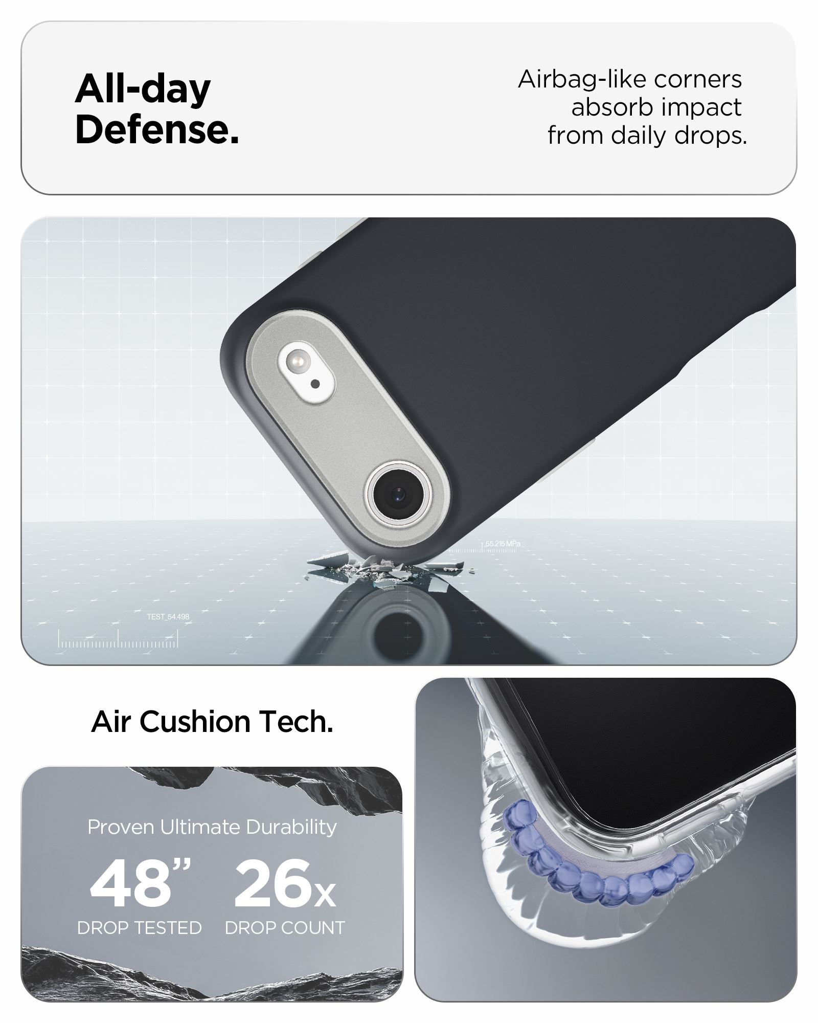 Spigen Nano Pop MagSafe, black sesame - iPhone Air (17)