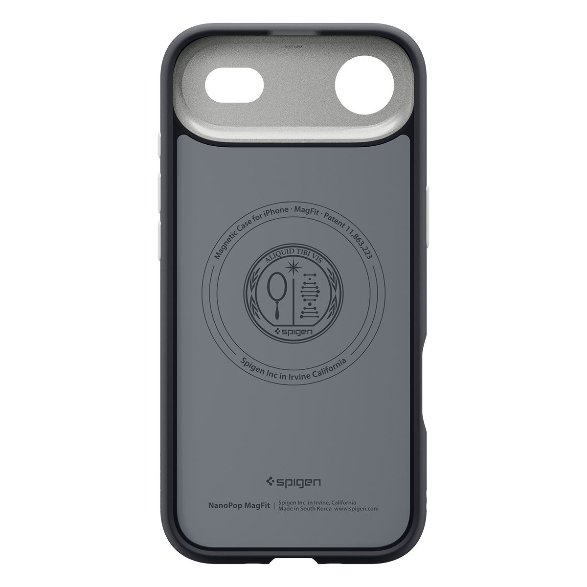 Spigen Nano Pop MagSafe, black sesame - iPhone Air (3)