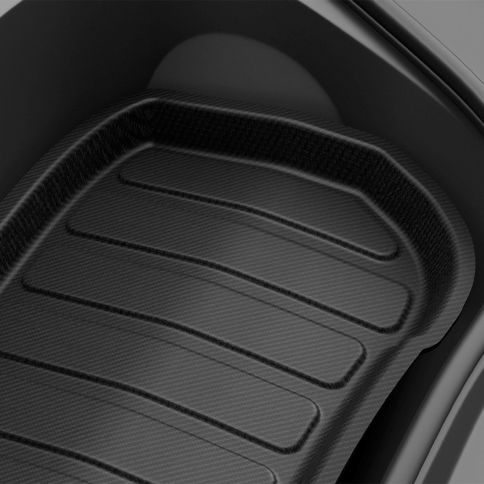 Spigen Tesla Car Mat Front Trunk, black - Tesla Model 3  (14)