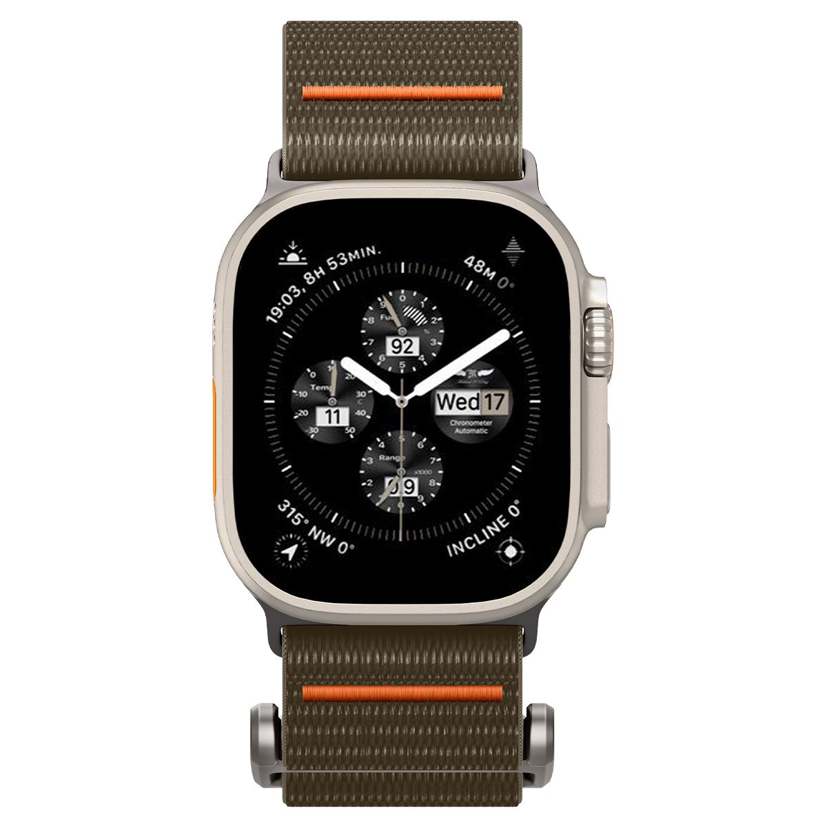 Spigen DuraPro Flex, khaki - Apple Watch 49mm/46mm/45mm/44mm/42mm (2)