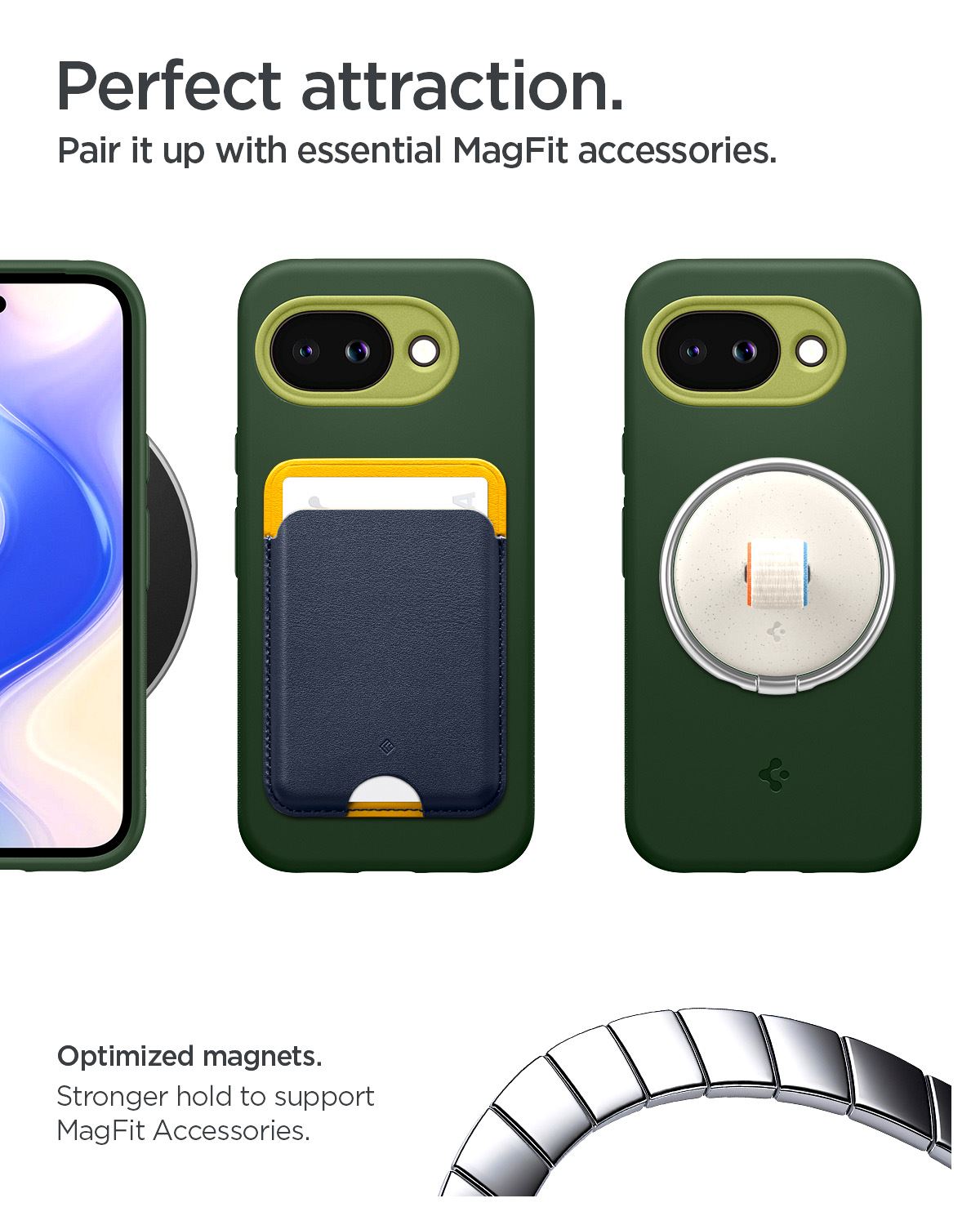 Spigen Nano Pop MagSafe, avo green - Google Pixel 10a (13)