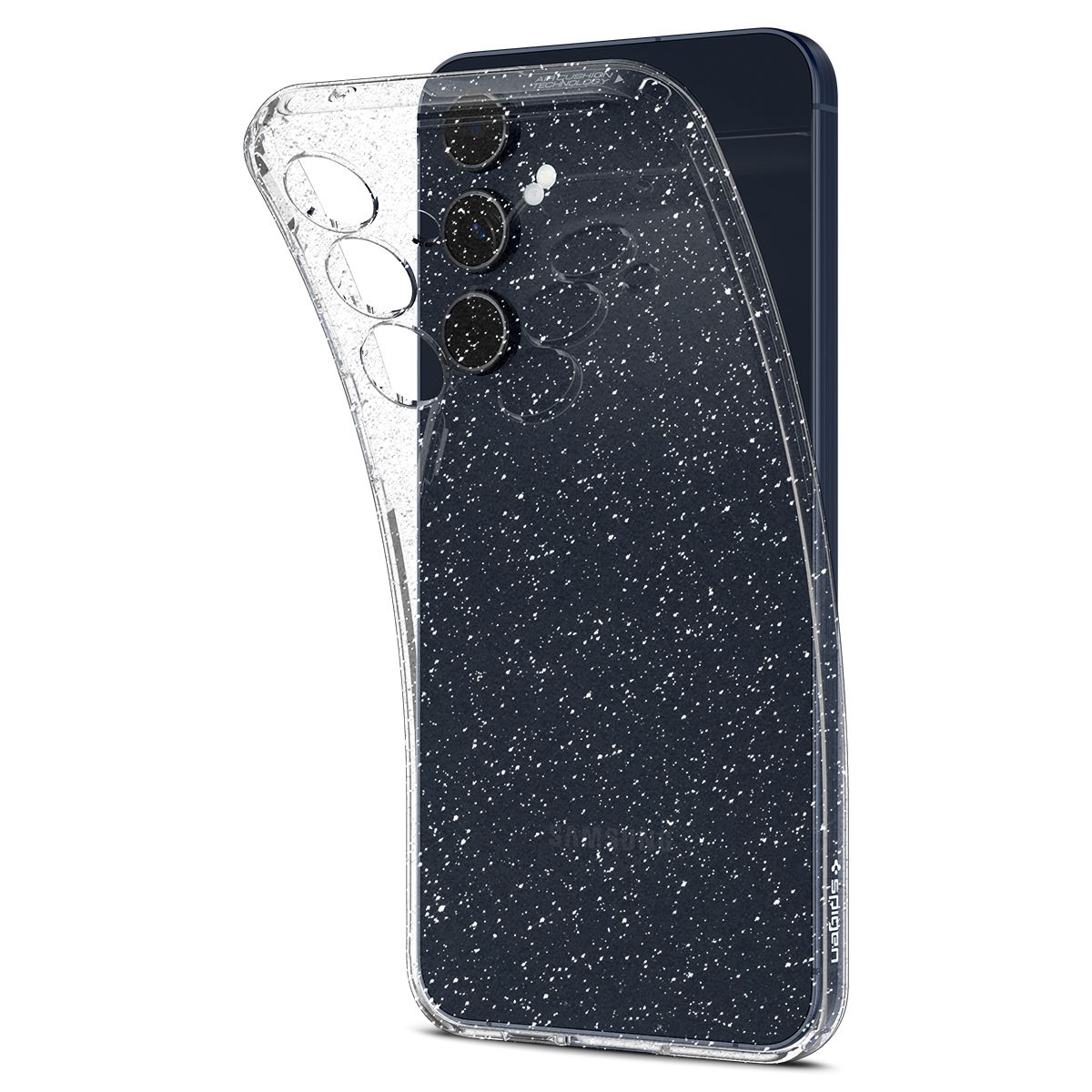 Spigen Liquid Crystal Glitter, crystal quartz - Samsung Galaxy A55 (5)