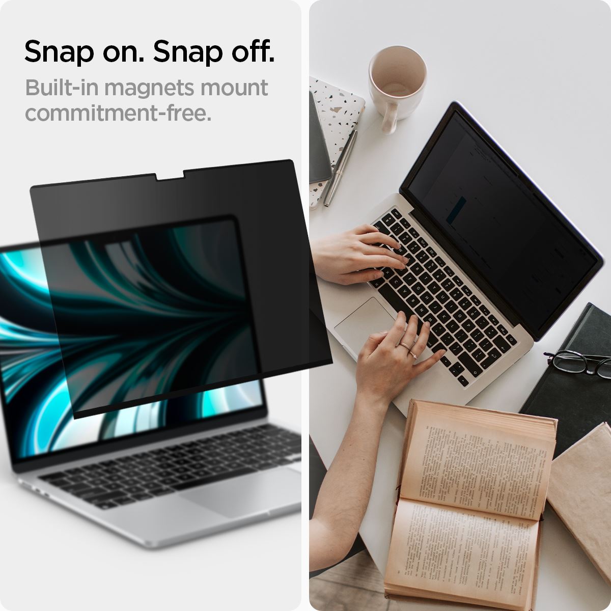Spigen SafeView 1 Pack - MacBook Air 13" M4/M3/M2 (13)