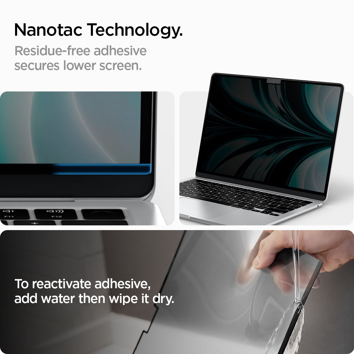 Spigen SafeView 1 Pack - MacBook Air 13" M4/M3/M2 (14)