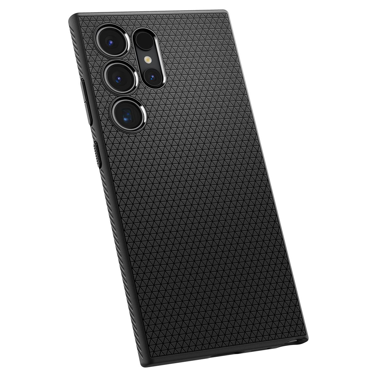Spigen Liquid Air, matte black - Samsung Galaxy S24 Ultra (9)