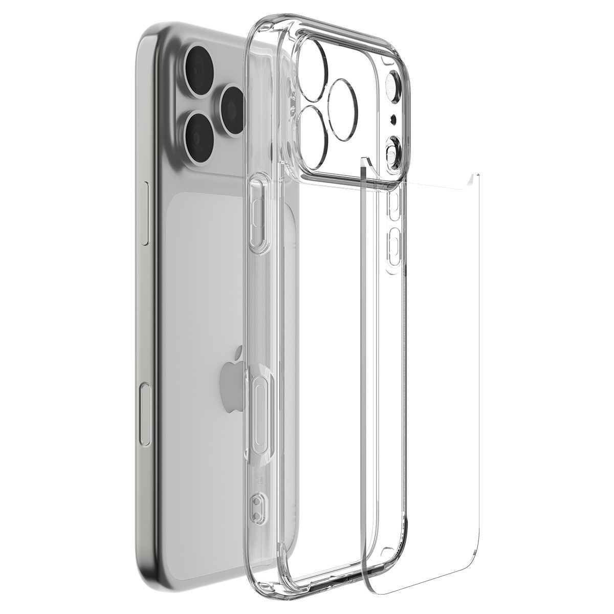 Spigen Ultra Hybrid, crystal clear - iPhone 17 Pro Max (7)