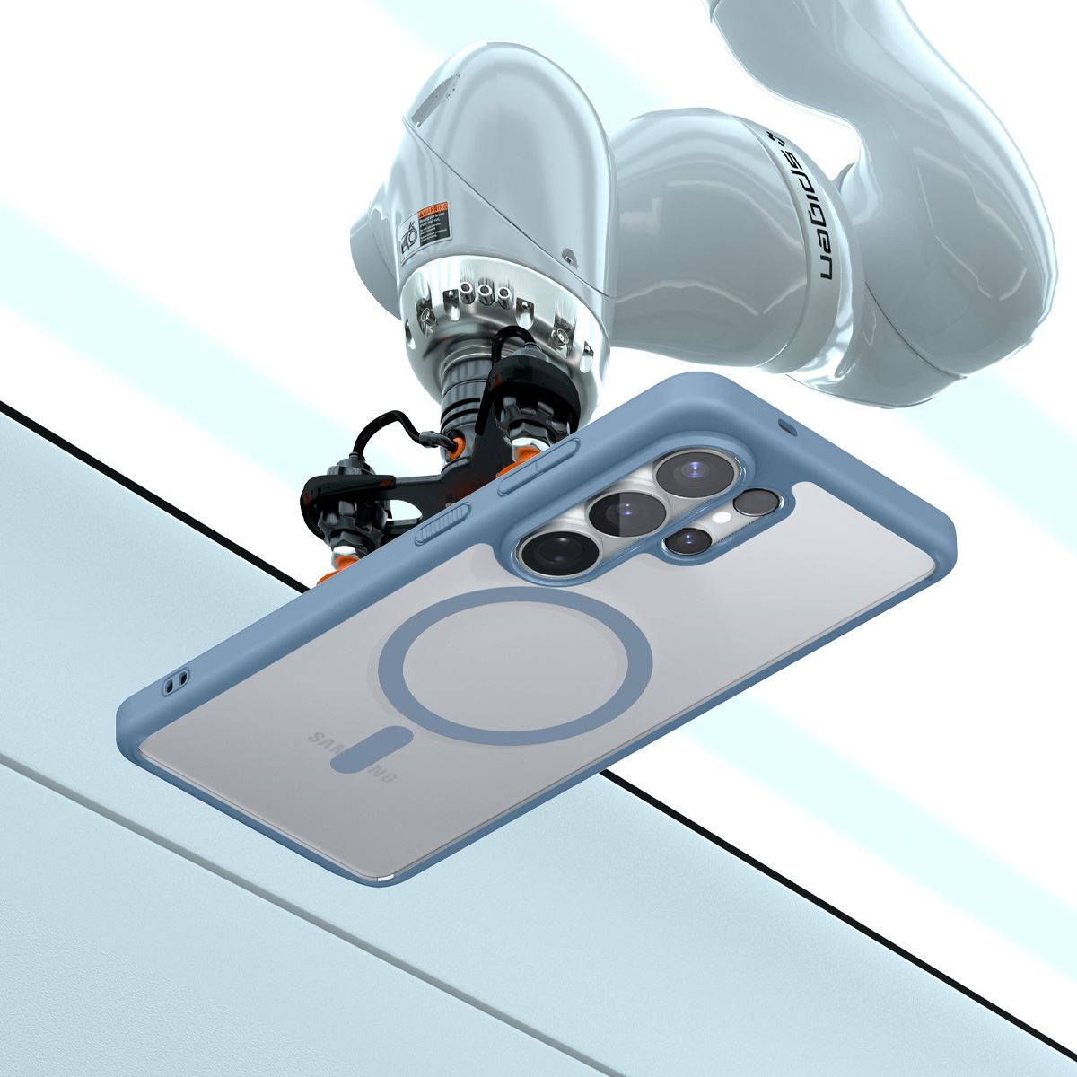 Spigen Ultra Hybrid MagSafe, light blue - Samsung Galaxy S26 Ultra (8)