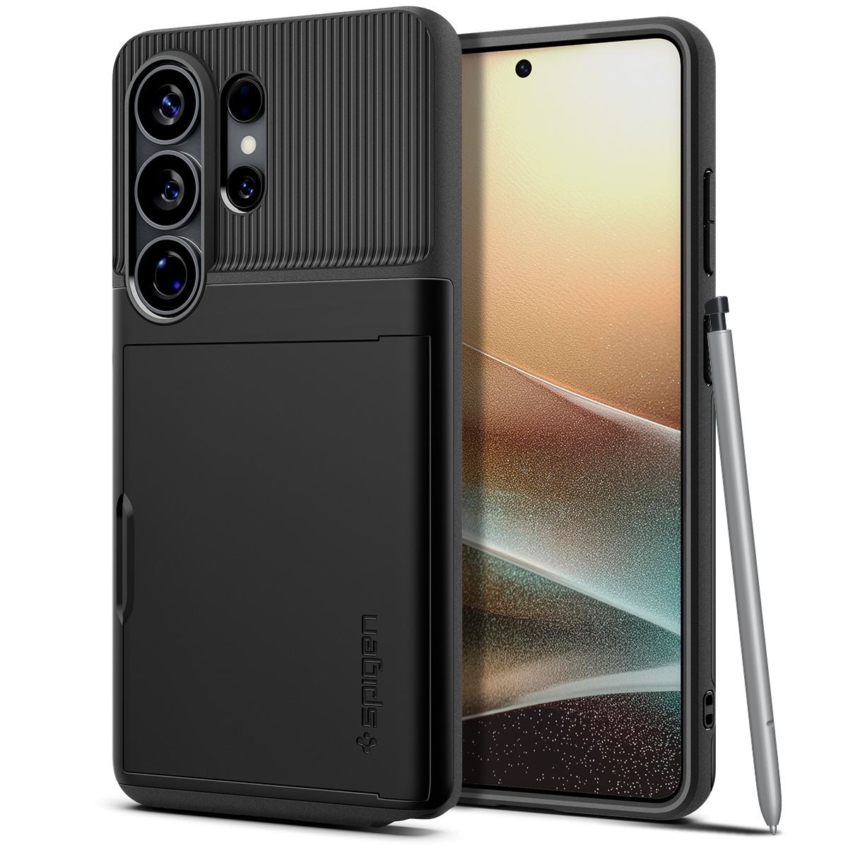 Spigen Slim Armor CS, black - Samsung Galaxy S26 Ultra (1)