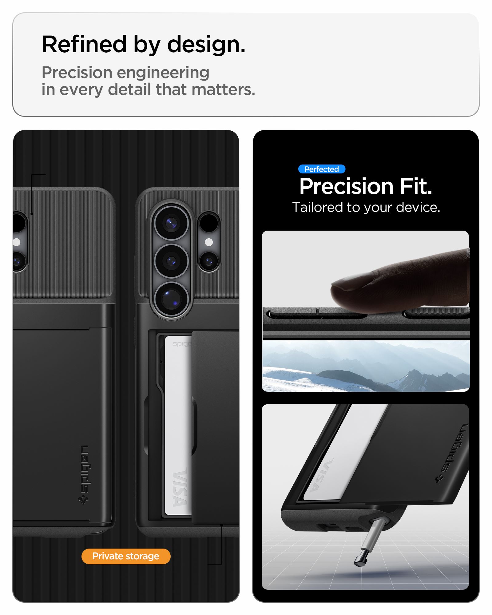 Spigen Slim Armor CS, black - Samsung Galaxy S26 Ultra (12)