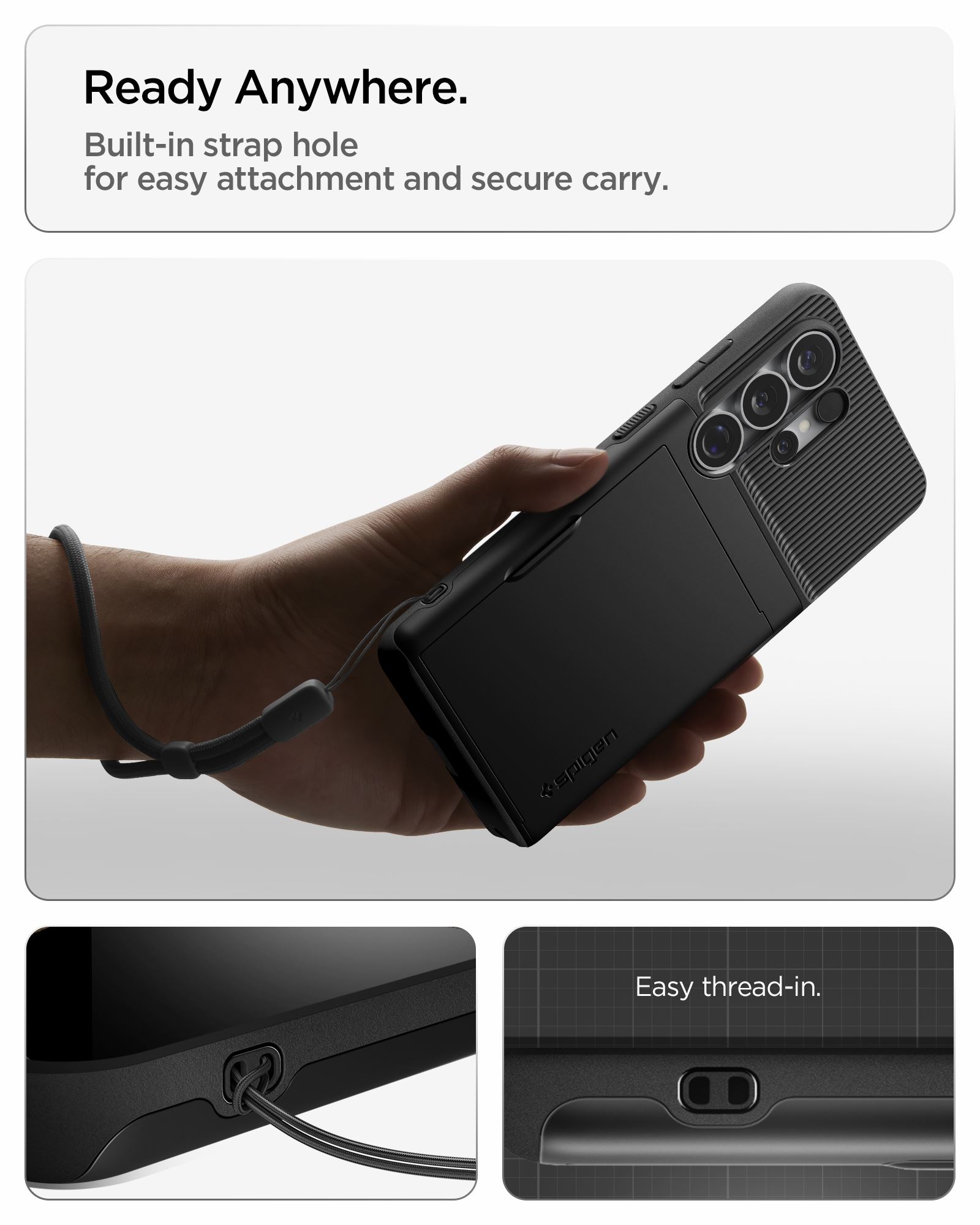 Spigen Slim Armor CS, black - Samsung Galaxy S26 Ultra (15)