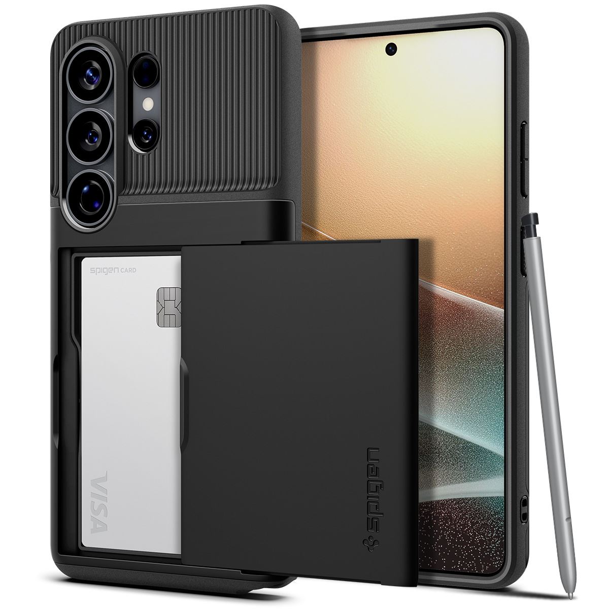 Spigen Slim Armor CS, black - Samsung Galaxy S26 Ultra (2)