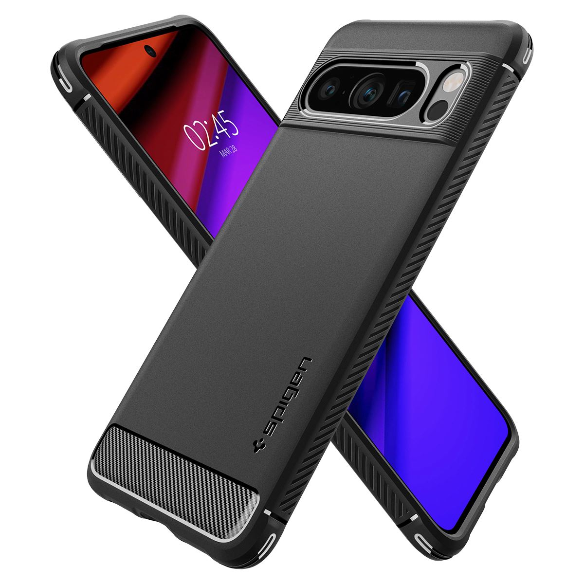 Spigen Rugged Armor, matte black - Google Pixel 8 Pro (7)