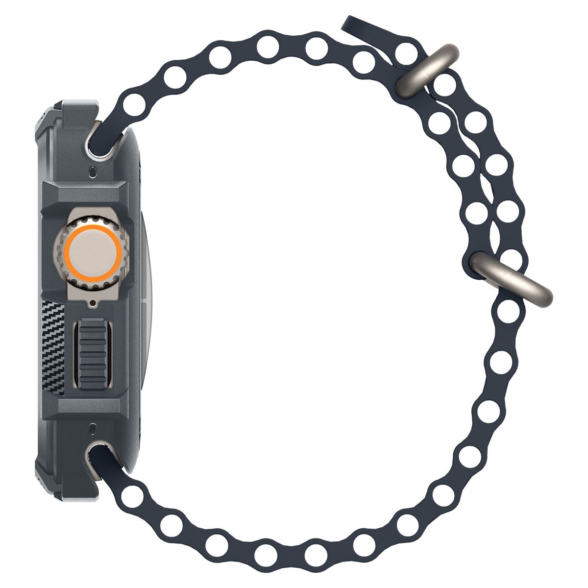 Spigen Rugged Armor, dark gray - Apple Watch Ultra 2/1 49mm (5)