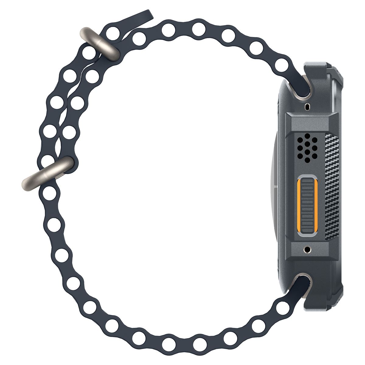 Spigen Rugged Armor, dark gray - Apple Watch Ultra 2/1 49mm (6)