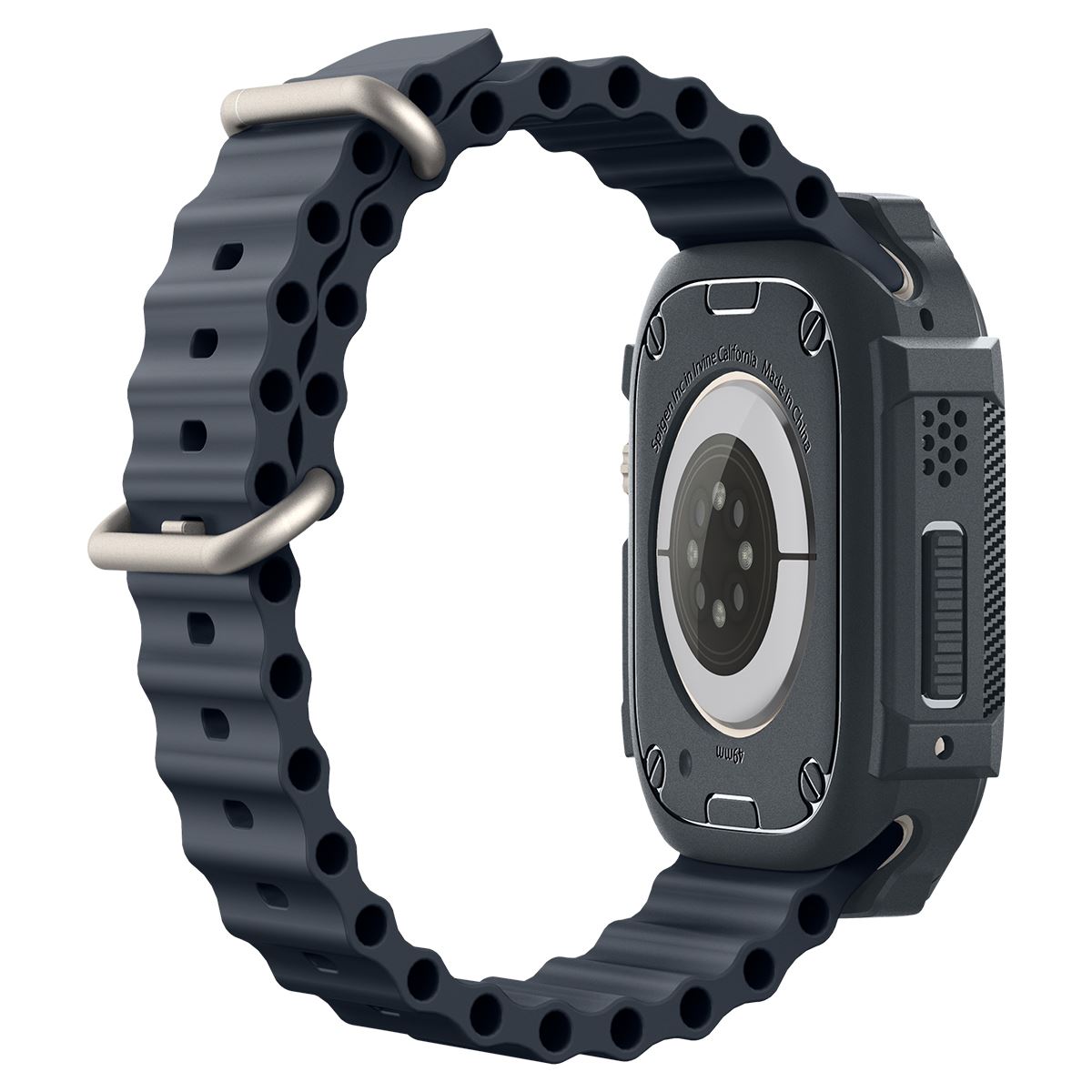 Spigen Rugged Armor, dark gray - Apple Watch Ultra 2/1 49mm (9)