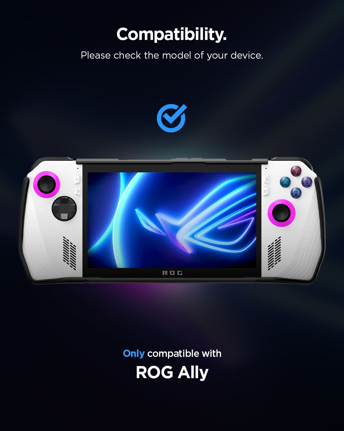 Spigen Thin Fit Pro, black - Asus ROG Ally 2023 (14)