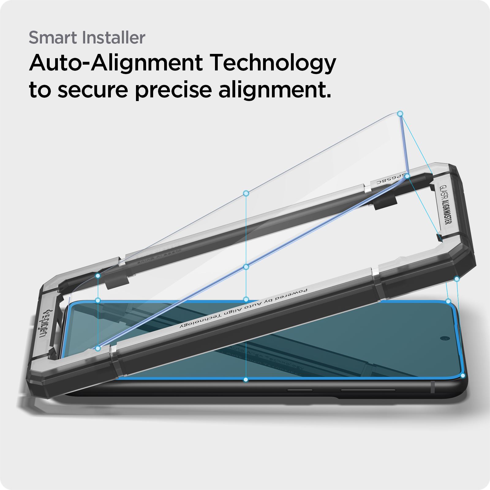 Spigen Glas.tR AlignMaster 2 Pack - Samsung Galaxy S21 FE 5G (2)