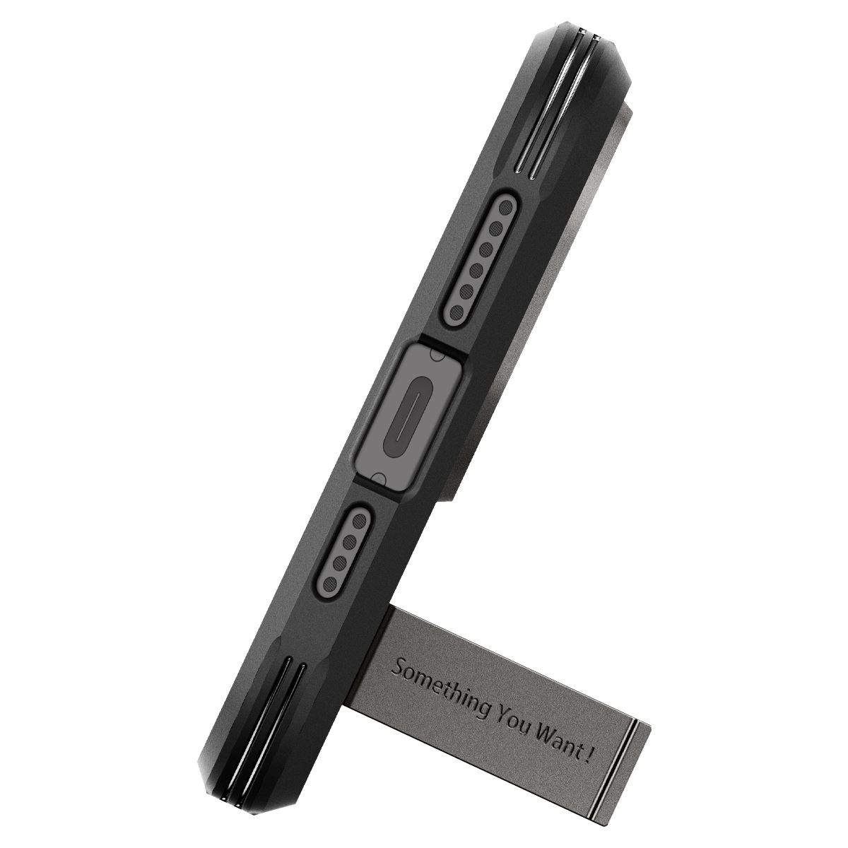 Spigen Tough Armor MagSafe, gunmetal - iPhone 15 Pro (6)