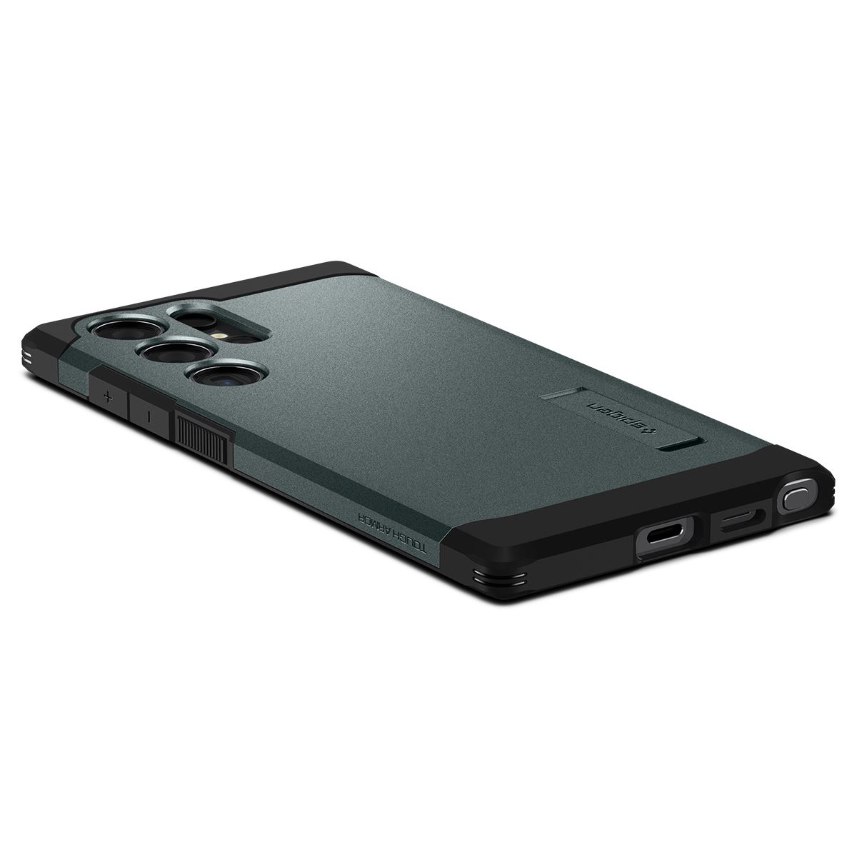 Spigen Tough Armor, abyss green - Samsung Galaxy S24 Ultra (9)