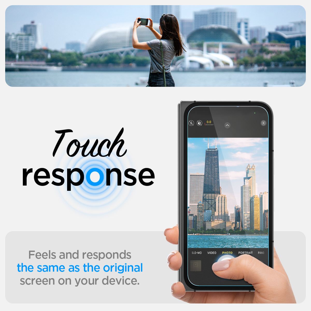 Spigen Glass tR EZ Fit (Cover 2 Pack), transparency - Google Pixel 9 Pro Fold (11)