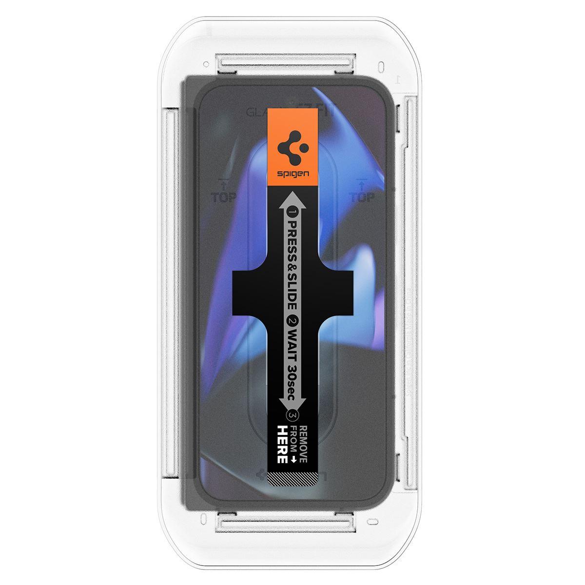 Spigen Glass tR EZ Fit (Cover 2 Pack), transparency - Google Pixel 9 Pro Fold (4)