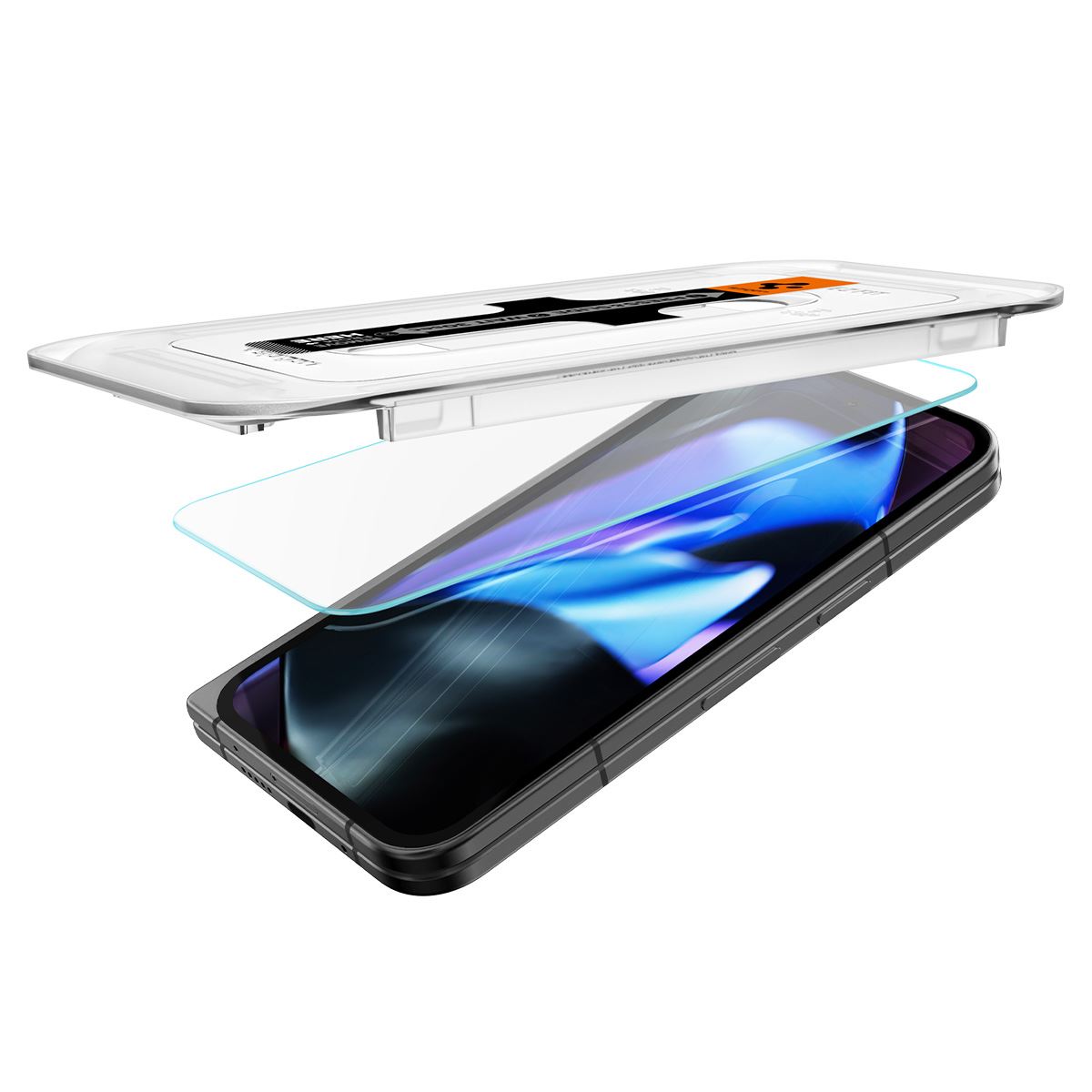 Spigen Glass tR EZ Fit (Cover 2 Pack), transparency - Google Pixel 9 Pro Fold (5)