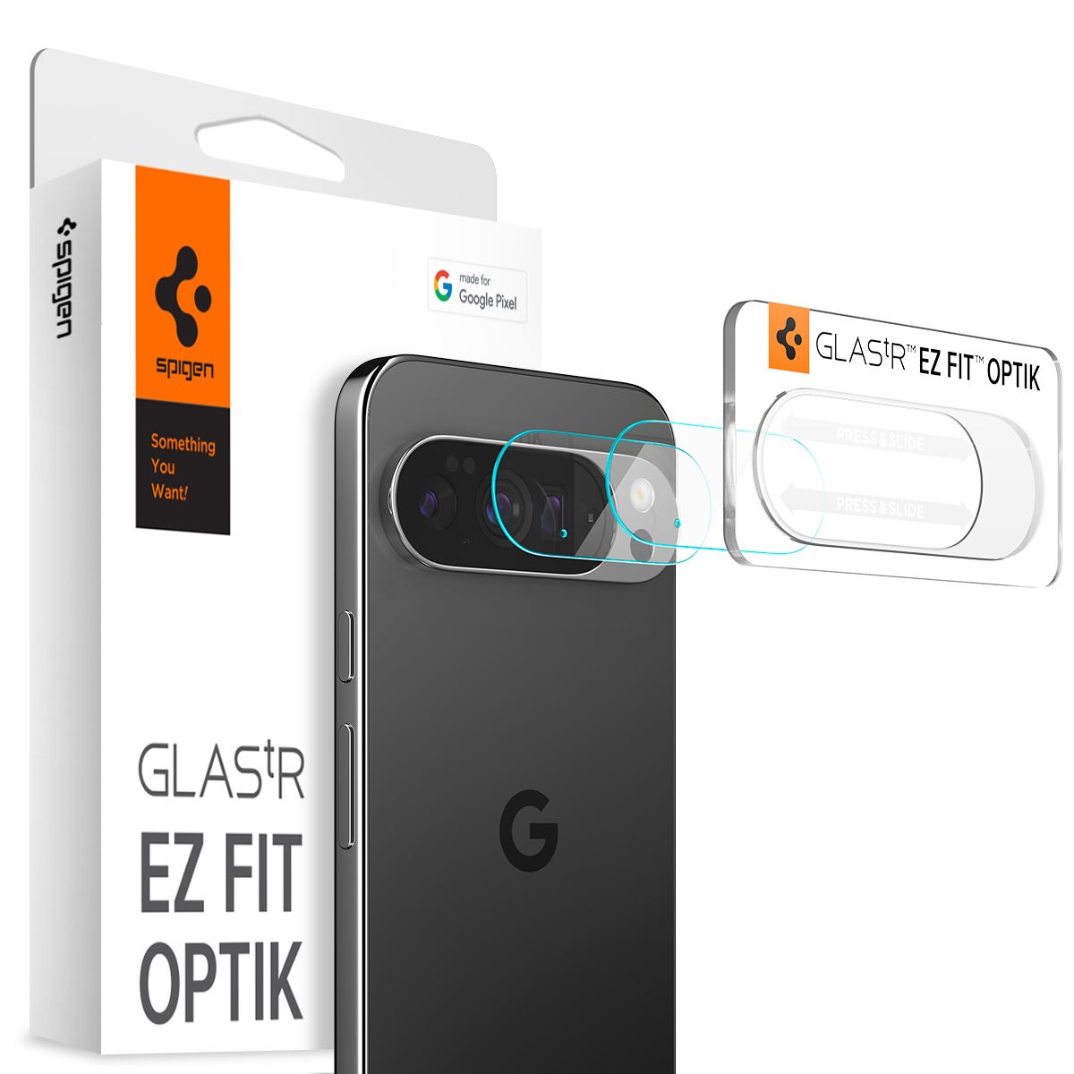 Spigen Glass tR EZ Fit Optik 2 Pack, crystal clear - Google Pixel 10 Pro XL