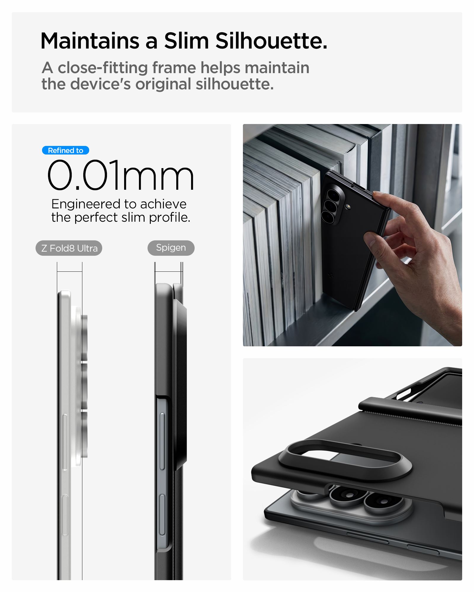 Spigen Air Fit Pro MagSafe, black - Samsung Galaxy Z Fold8 Ultra (21)