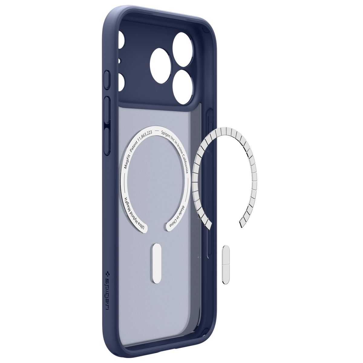 Spigen Ultra Hybrid MagSafe, frost deep blue - iPhone 18 Pro/17 Pro (10)