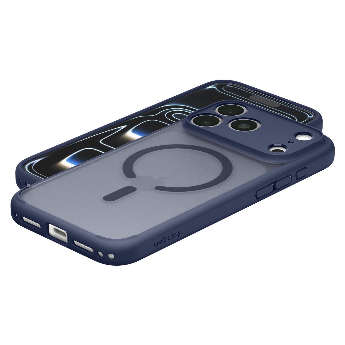 Spigen Ultra Hybrid MagSafe, frost deep blue - iPhone 18 Pro/17 Pro (7)