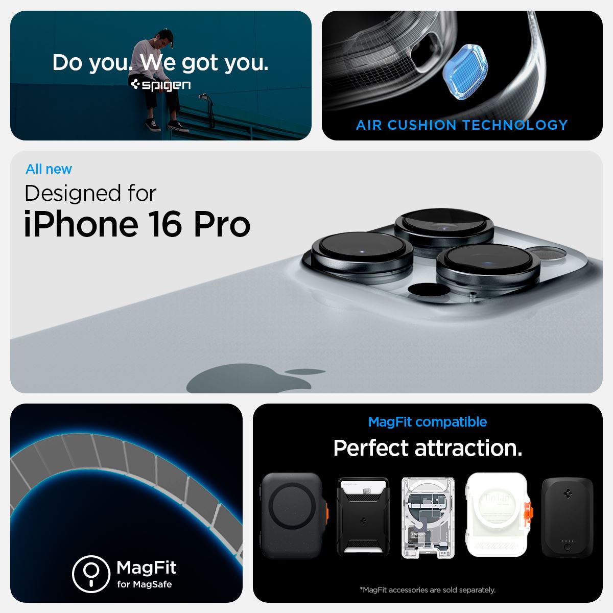 Spigen Ultra Hybrid T MagSafe, graphite - iPhone 16 Pro (9)