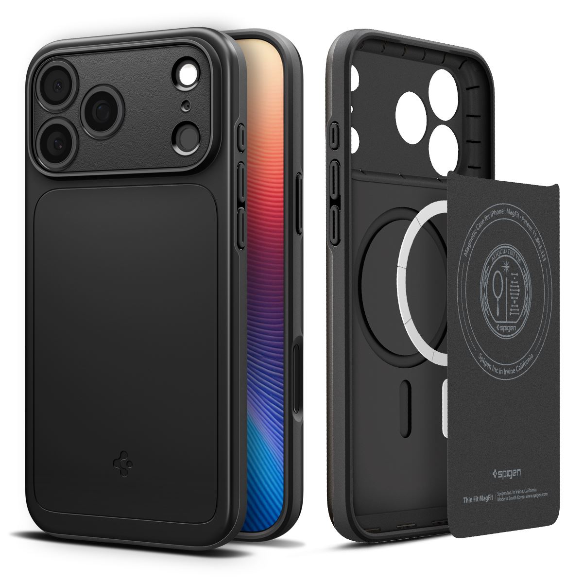 Spigen Thin Fit MagSafe, black - iPhone 17 Pro (11)