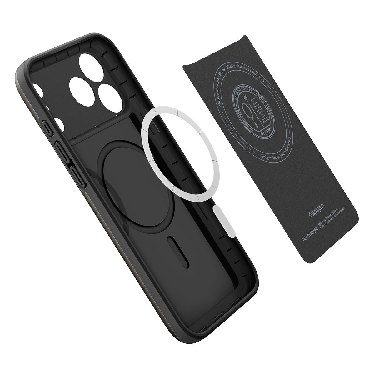 Spigen Thin Fit MagSafe, black - iPhone 17 Pro (6)