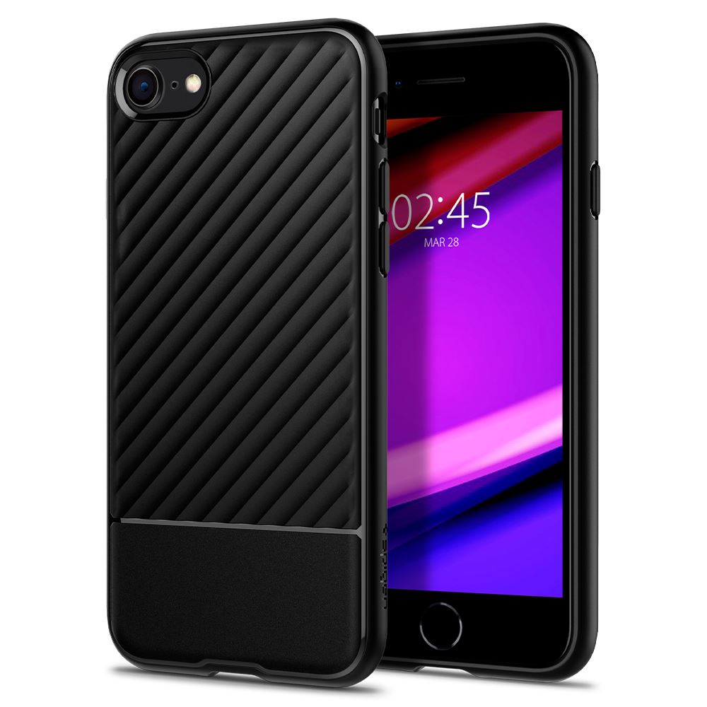 Spigen Core Armor, black - iPhone SE/8/7 (1)