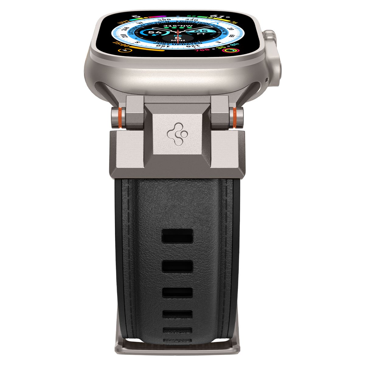 Spigen DuraPro Armor PU, black - Apple Watch 49mm/46mm/45mm/44mm/42mm (7)