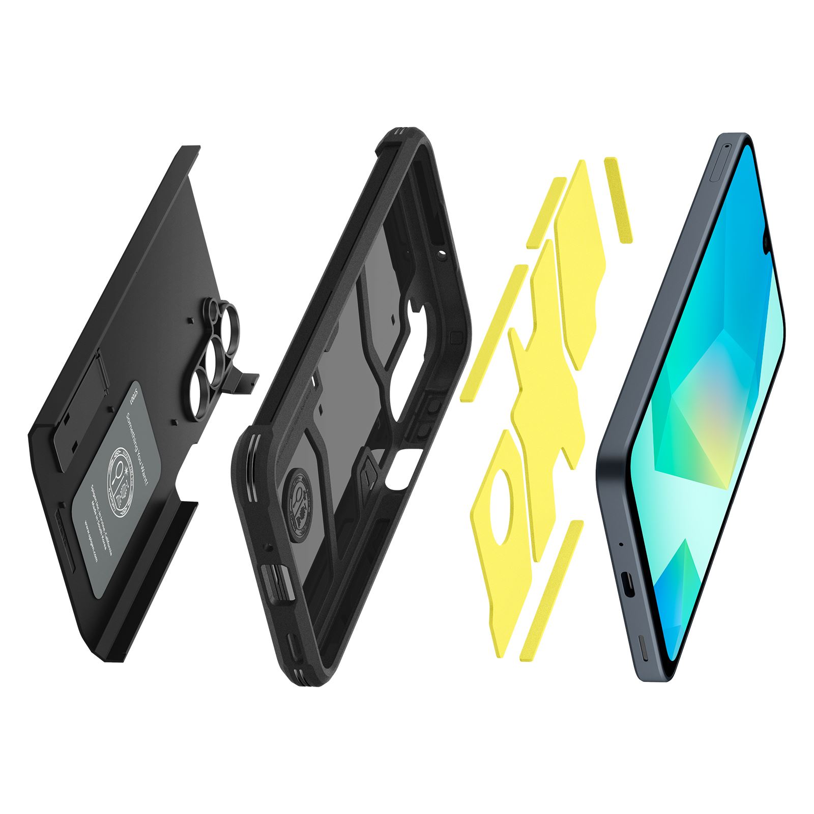 Spigen Tough Armor, black - Samsung Galaxy A16/A16 5G (6)