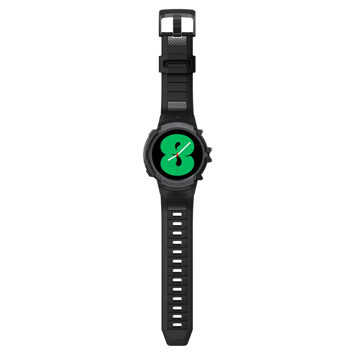 Spigen Rugged Armor Pro, charcoal gray - Samsung Galaxy Watch5/Watch4 40mm (5)