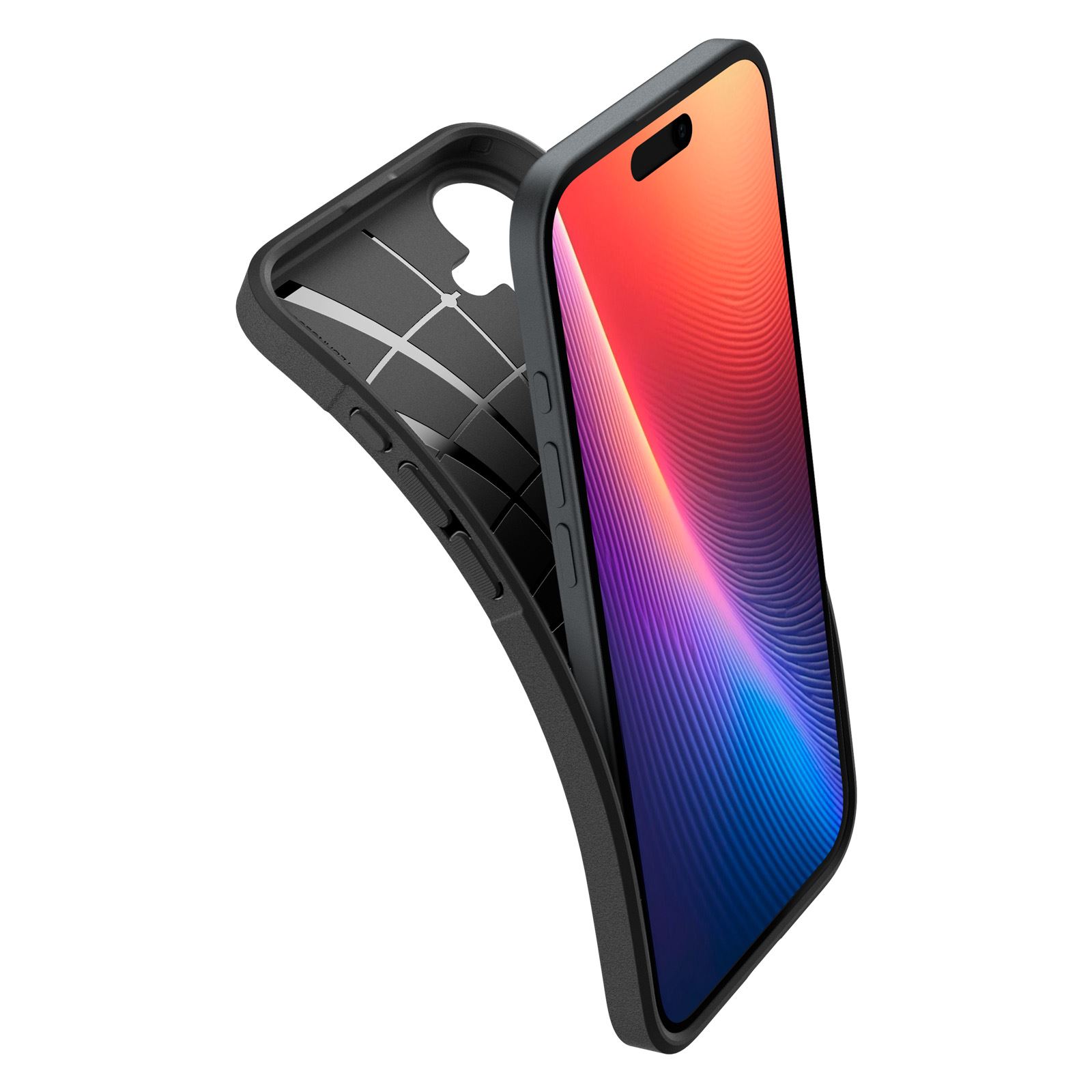 Spigen Core Armor, matte black - iPhone 16 Plus (6)