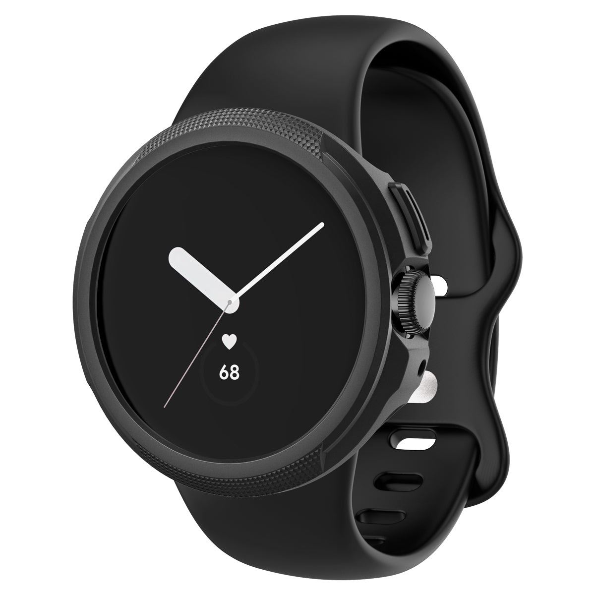 Spigen Liquid Air, matte black - Google Pixel Watch 3/2/1 (2)