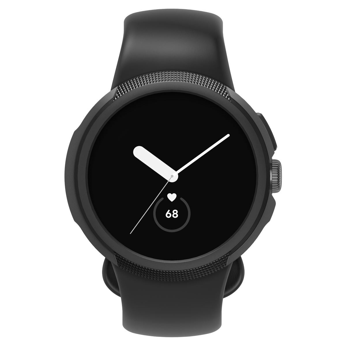 Spigen Liquid Air, matte black - Google Pixel Watch 3/2/1 (4)