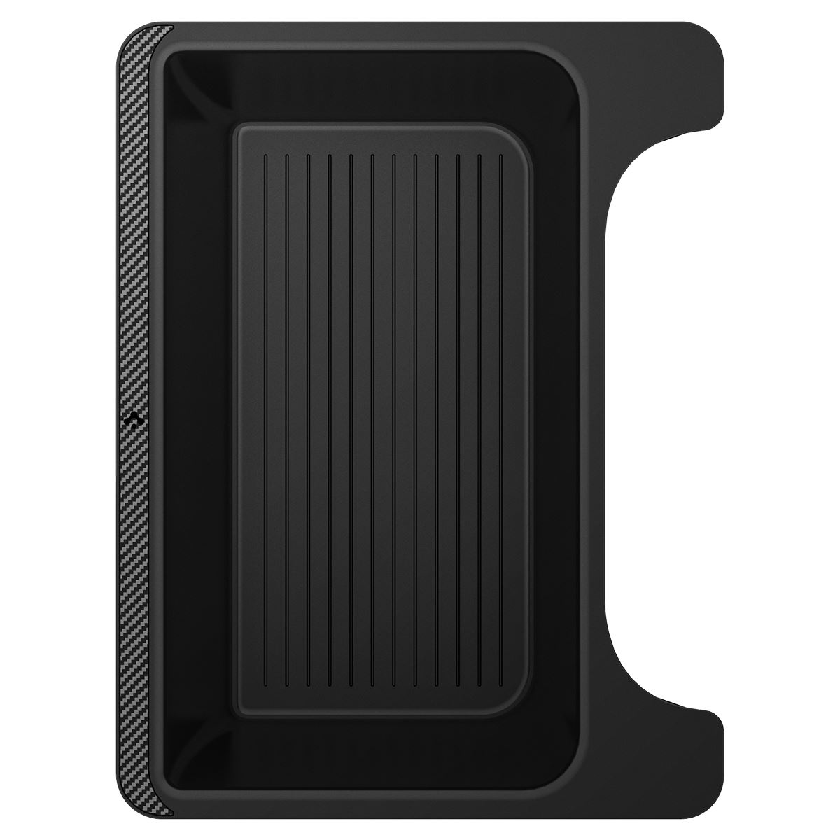Spigen Tesla Rear Under Air Outlet Storage Box, black - Tesla Model Y (4)