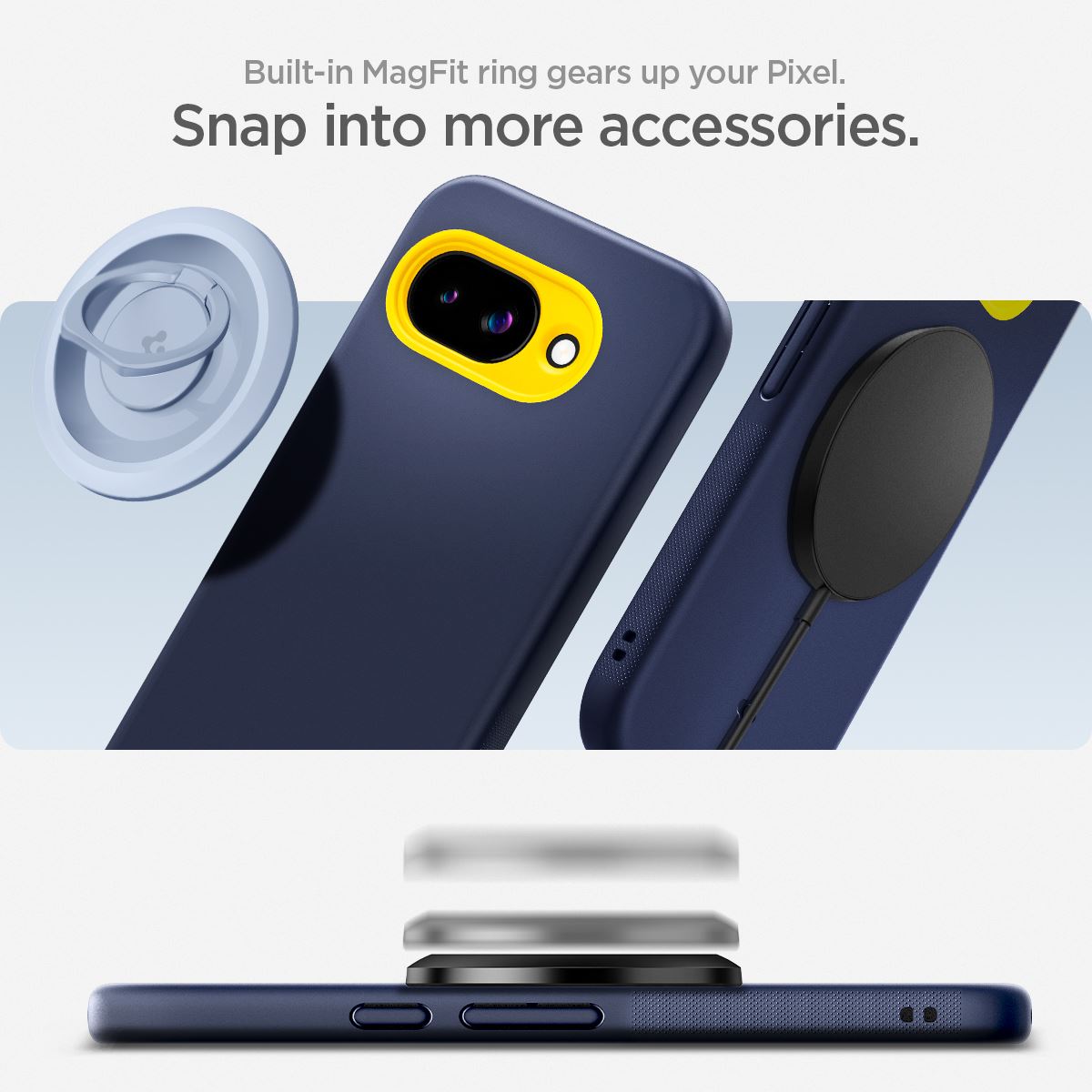 Spigen Nano Pop MagSafe, blueberry navy - Google Pixel 9a (12)