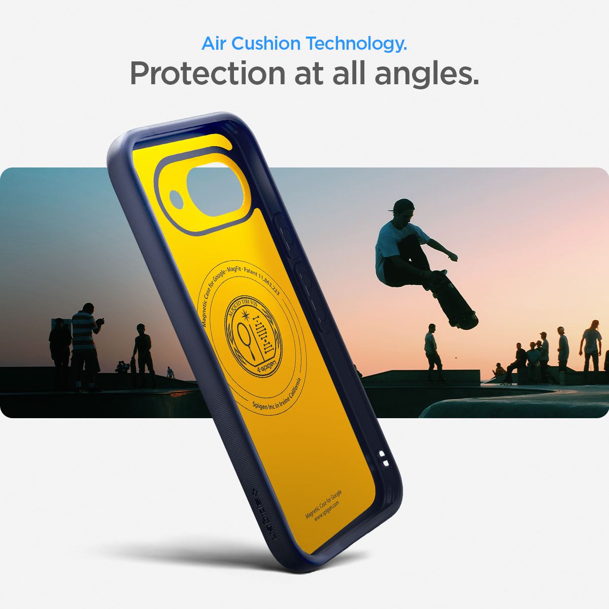 Spigen Nano Pop MagSafe, blueberry navy - Google Pixel 9a (14)