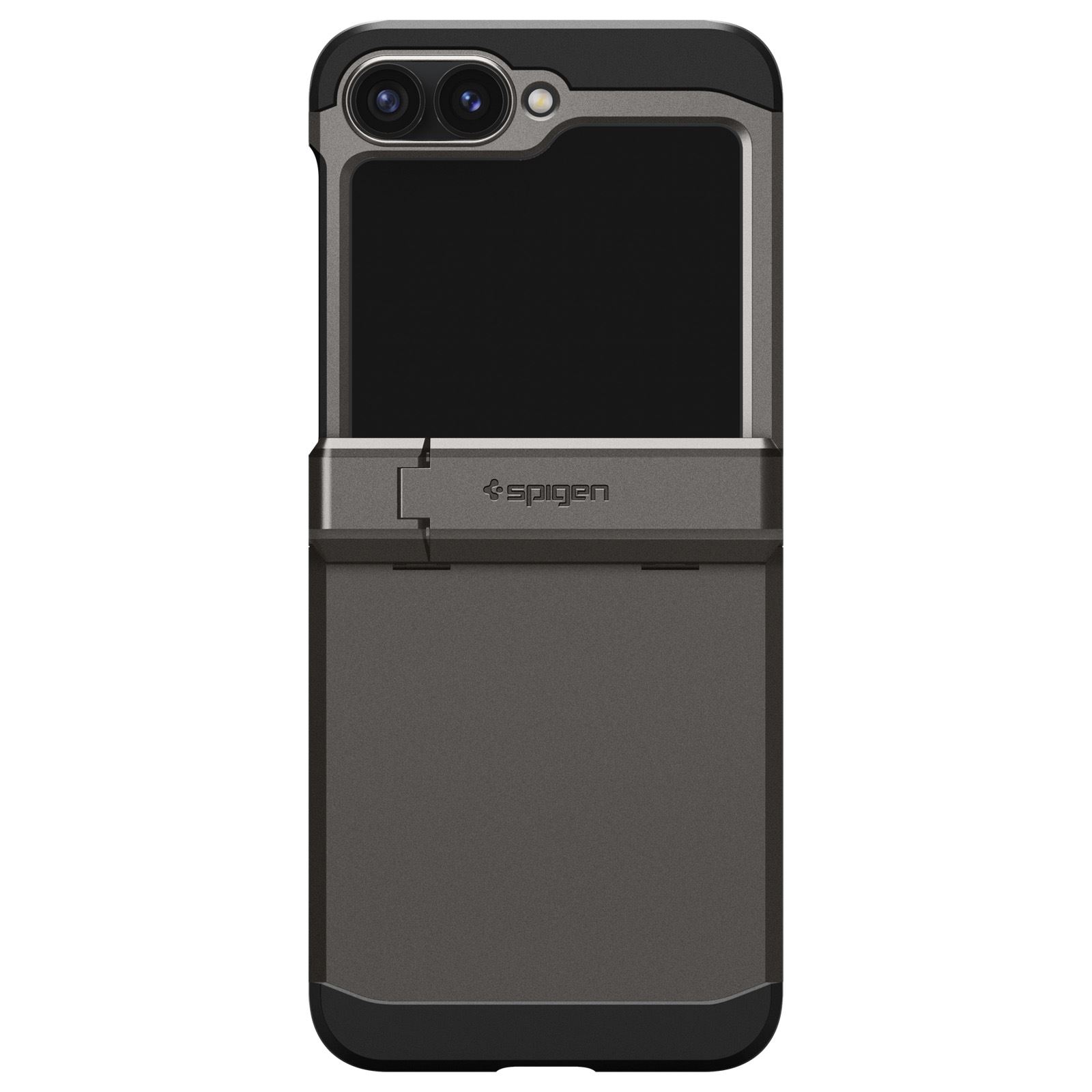 Spigen Tough Armor Pro, gunmetal - Samsung Galaxy Z Flip6 (2)